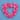 Blooming Rose Buds Artificial Heart Shaped Valentine's Day Wreath - 16" - Pink