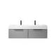 preview thumbnail 3 of 117, Vegadeo Bath Vanity with One-Piece Composite Stone Sink Top