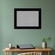 preview thumbnail 44 of 50, Amanti Art Basic Black Framed Magnetic Board