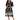 Women Zipper Robe 3/4 Sleeves Loungewea