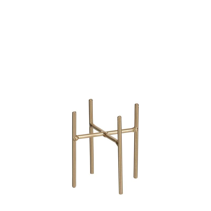 Ascot Plant Stand Gold 3.35"Dia - ST - Gold