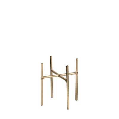 Ascot Plant Stand Gold 3.35"Dia - ST - Gold