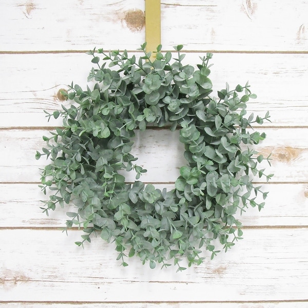 Eucalyptus Young Wreath 12in. Opens flyout.