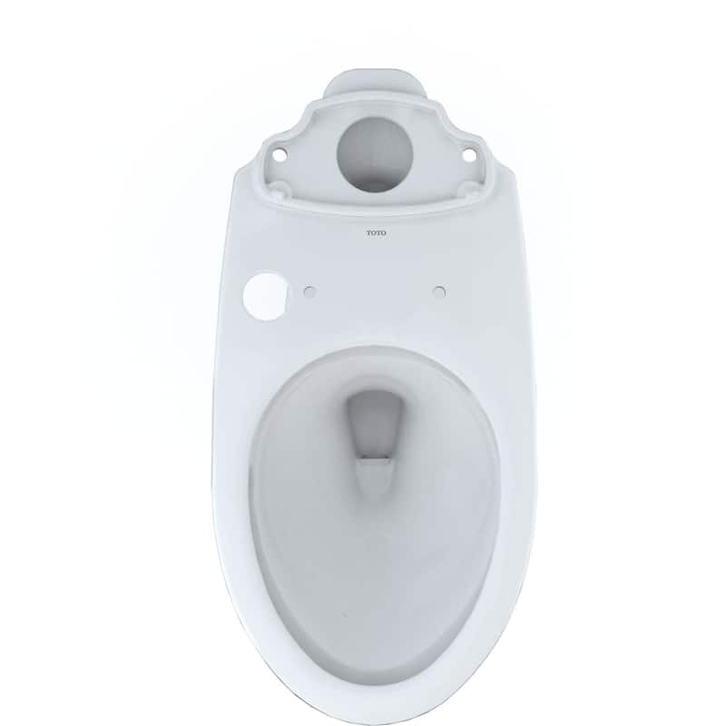 TOTO Drake Elongated Universal Height Tornado Flush Toilet Bowl with