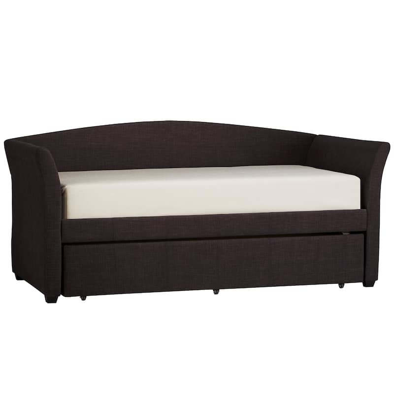 Deco Linen Rolled Arm Daybed and Trundle by iNSPIRE Q Bold