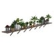 preview thumbnail 26 of 39, VEIKOUS Wooden Greenhouse Shelves, Heavy-Duty Storage Shelving for Wooden Greenhouses, 5 Available Sizes 184''