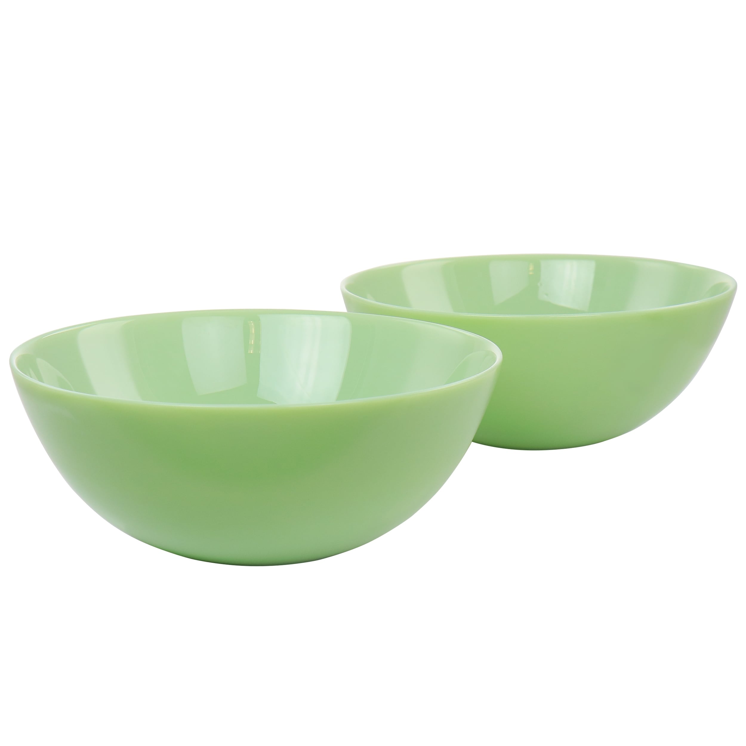 Martha Stewart 2 Piece 6 Inch Jadeite Glass Bowl Set in Jade Green - On  Sale - Bed Bath & Beyond - 33876021