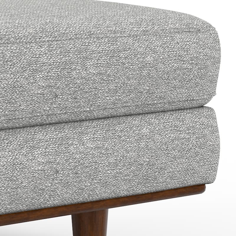 WYNDENHALL Brixley 33 inch Wide Mid-Century Modern Table Ottoman