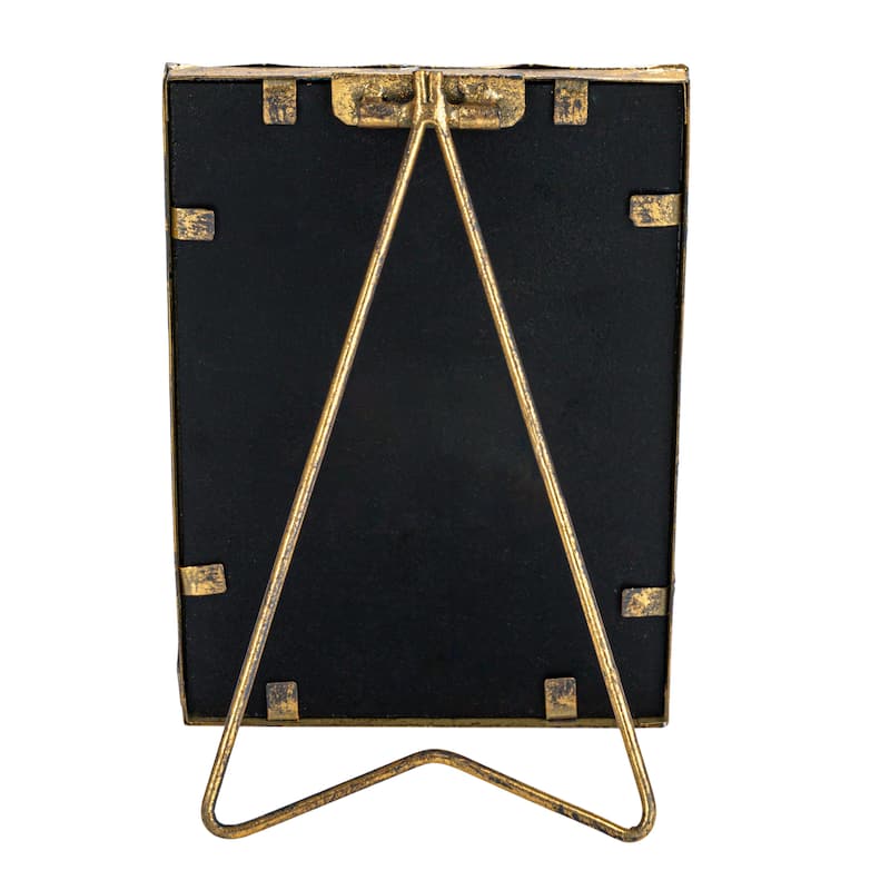 Metal Bamboo-Style Photo Frame