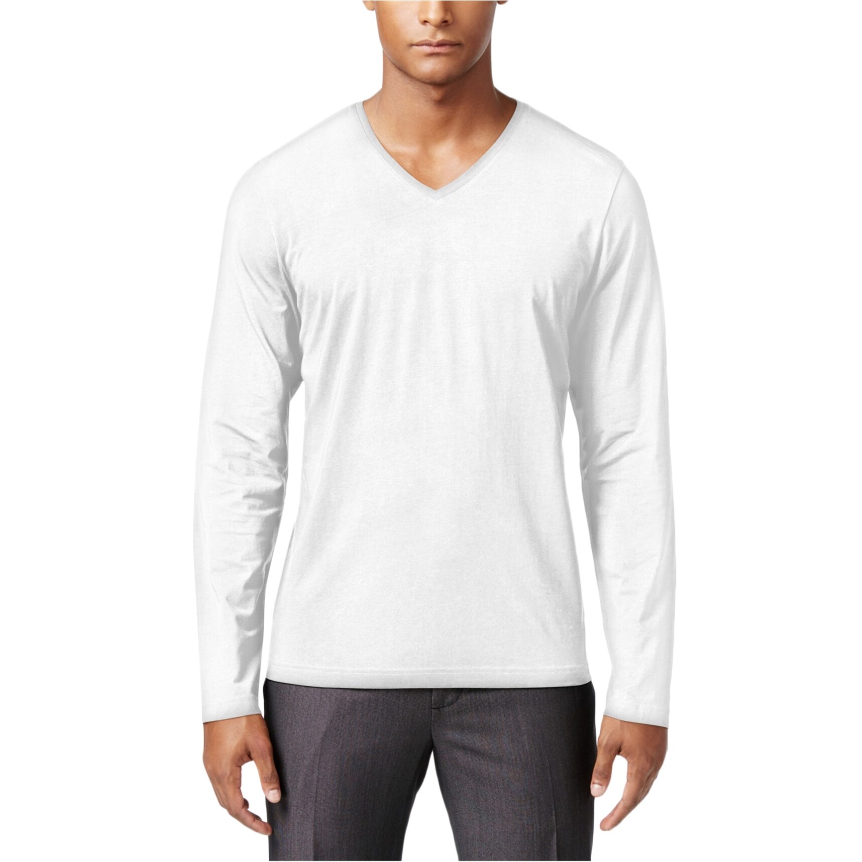 men's dressy white t shirt