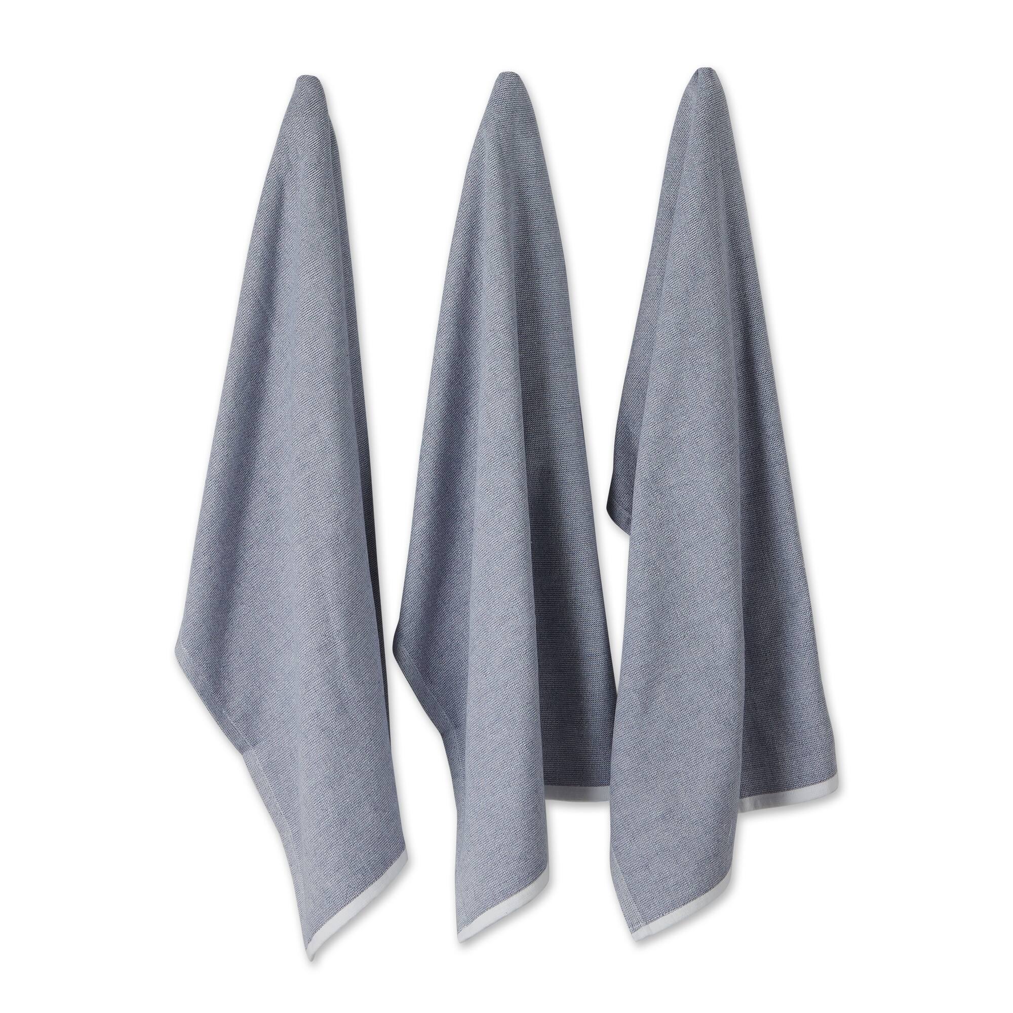 Option French Blue Chambray Solid