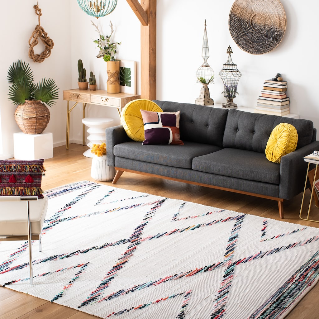 SAFAVIEH Flatweave Montauk Rietje Casual Rug