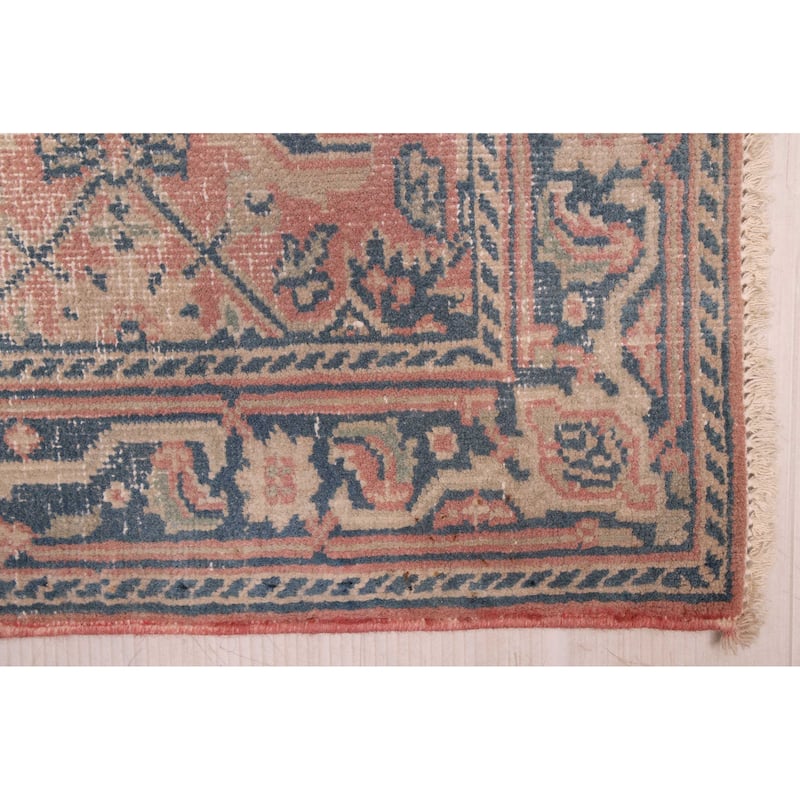 ECARPETGALLERY Hand-knotted Antalya Vintage Copper Wool Rug - 2'4 x 8'10