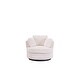 preview thumbnail 57 of 55, Oversized 360 Degreed Swivel Accent Chair Modern Soft Plush Corduroy Round Barrel Chair for Living Room Bedroom with Pillows