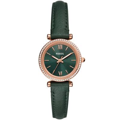 Fossil Women's Carlie Green Dial Watch - ES5370 - 6 (36)