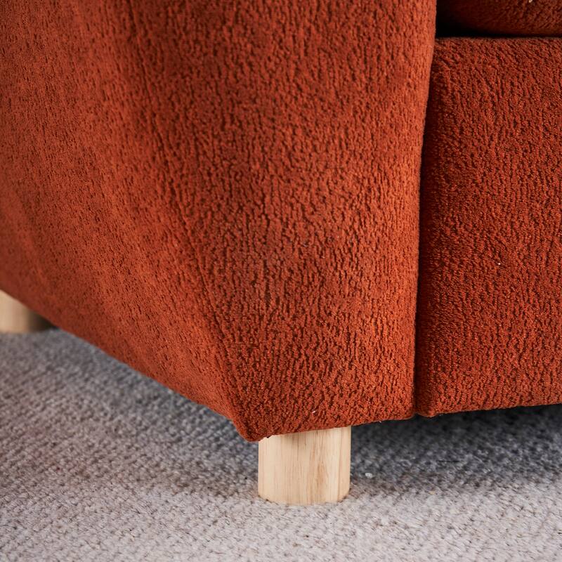 84"Modern Chenille Sofa Couch for Living Room