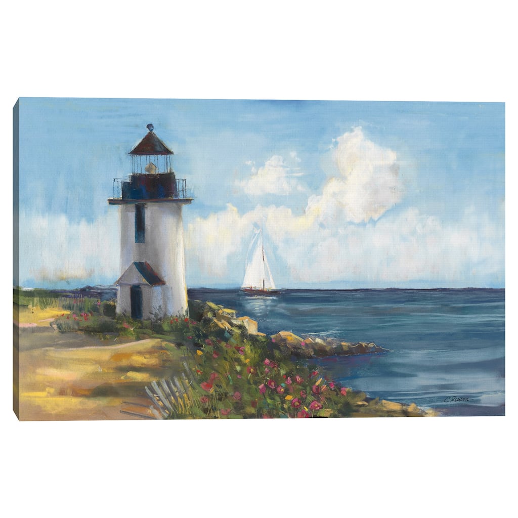 Sunday Morning Sail by Carol Rowan Canvas Art Print