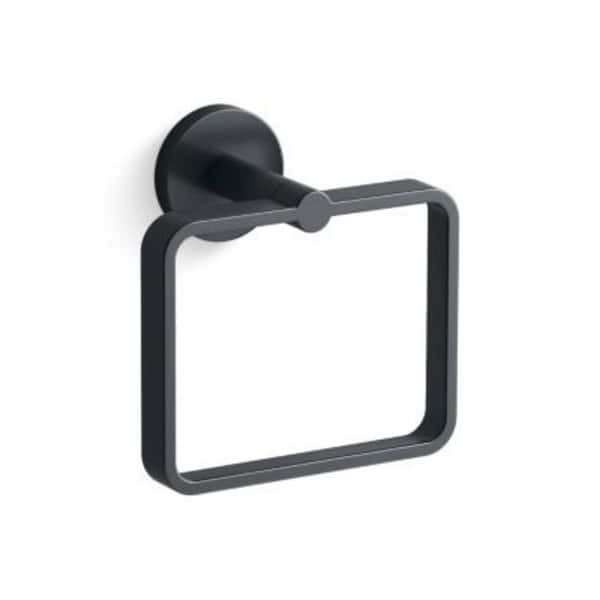 slide 2 of 2, Kallista One Rectangular Towel Ring