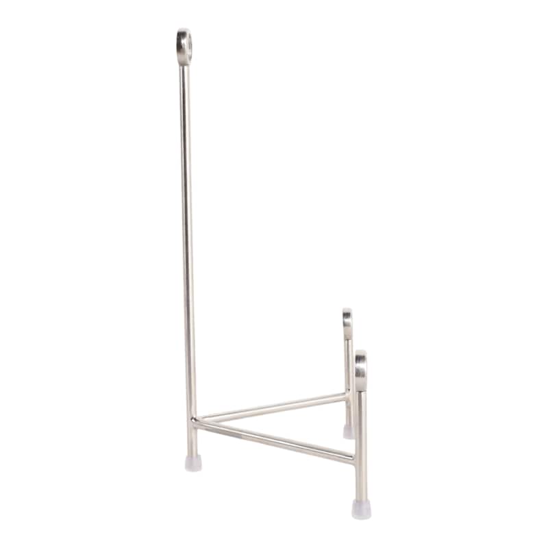 Stylish Metal and Acrylic Easel Stand Decorative Object