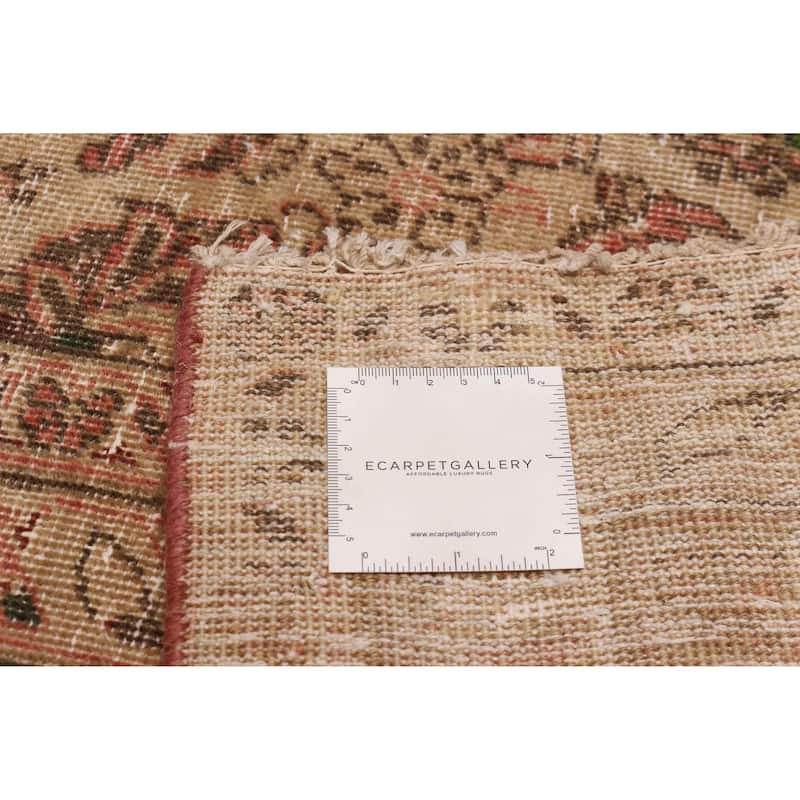 ECARPETGALLERY Hand-knotted Antalya Vintage Red Wool Rug - 9'5 x 13'2
