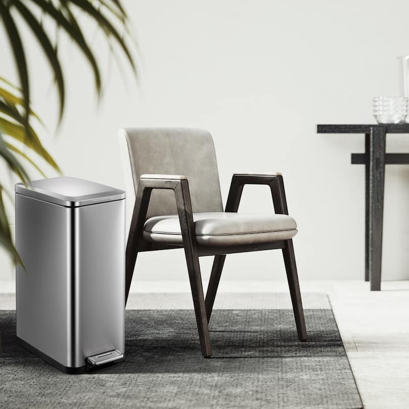 13 Gallon Stainless Steel Trash Can