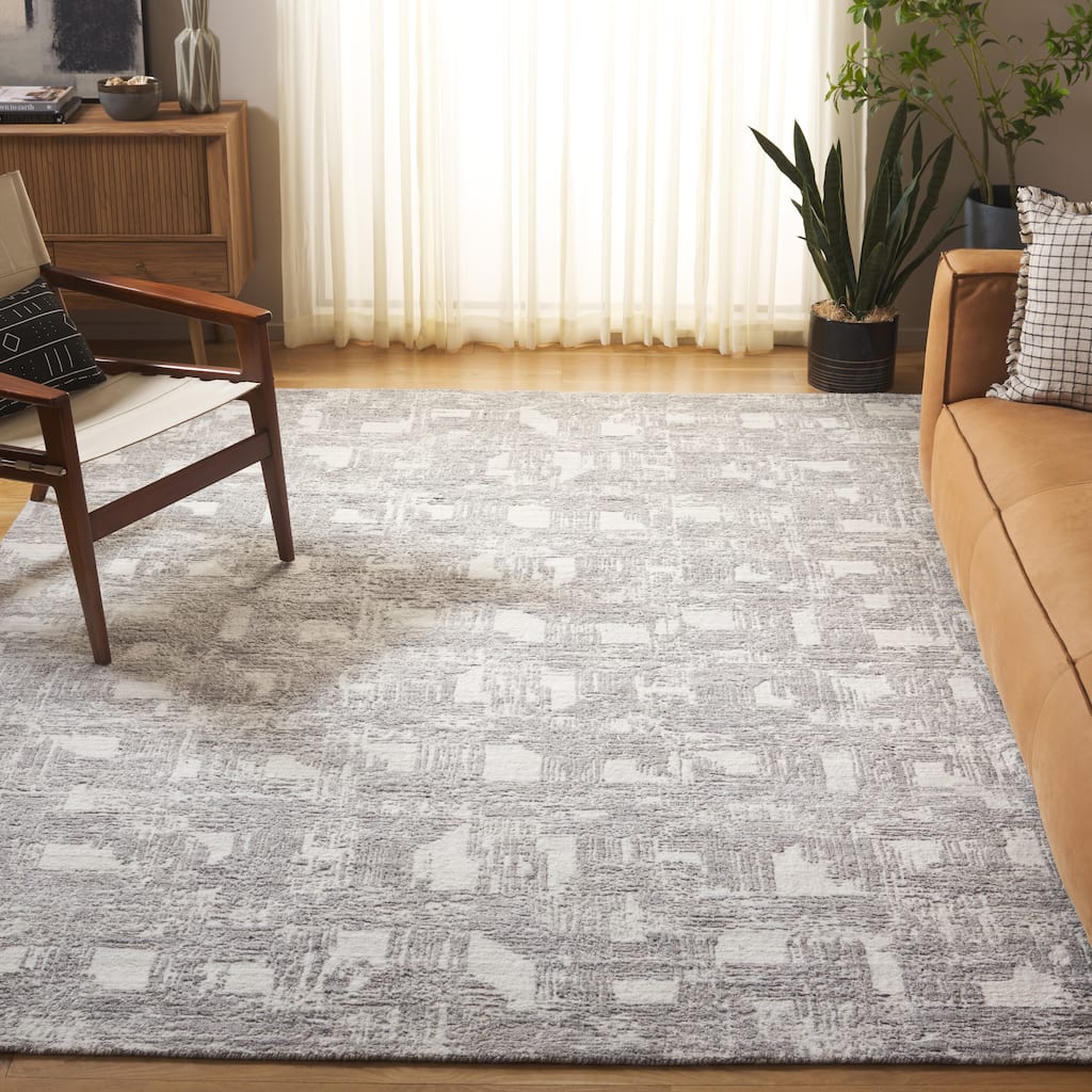 SAFAVIEH Hand-Loomed Tibetan Ottavia Modern & Contemporary Wool Rug