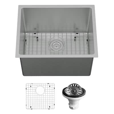 Karran USA EL-74-PK1 Elite 23" Undermount Single Basin Stainless Steel
