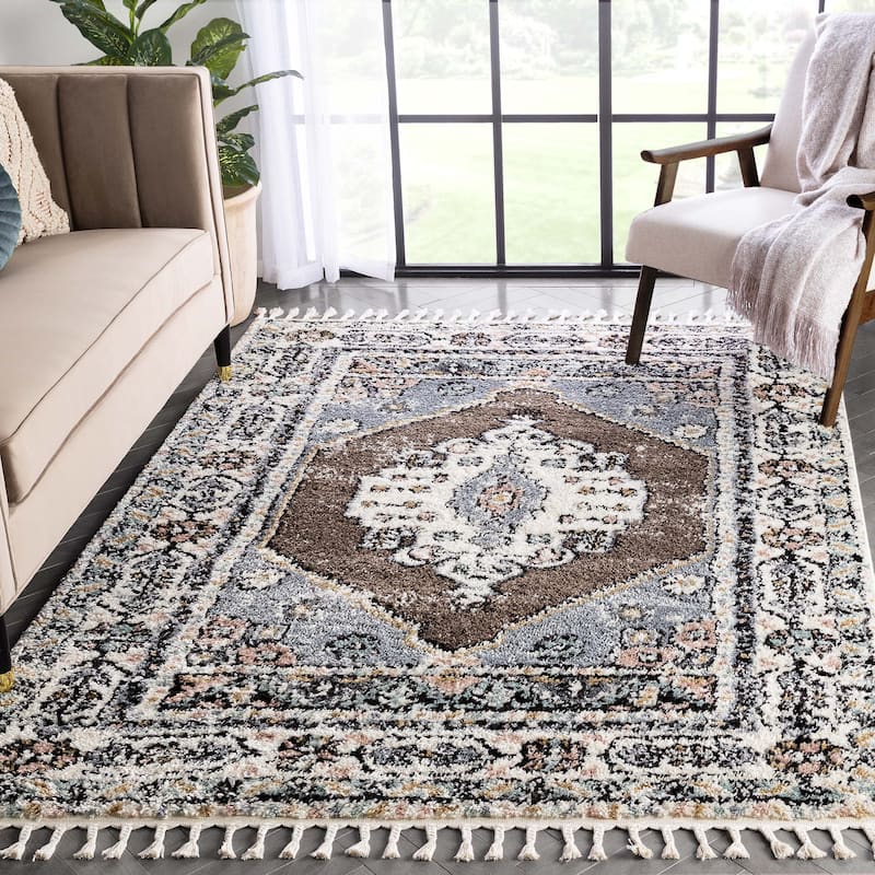Well Woven Nala Vintage Medallion Oriental Botanical Area Rug