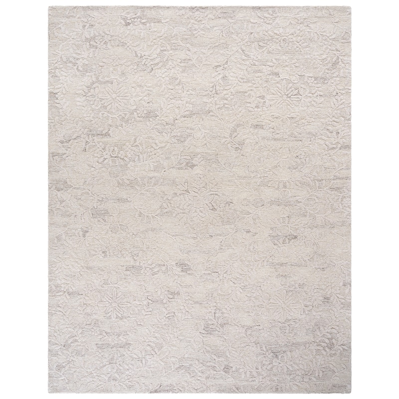 SAFAVIEH Handmade Pine Hazuko Contemporary Wool Rug - 8' x 10' - Beige/Ivory