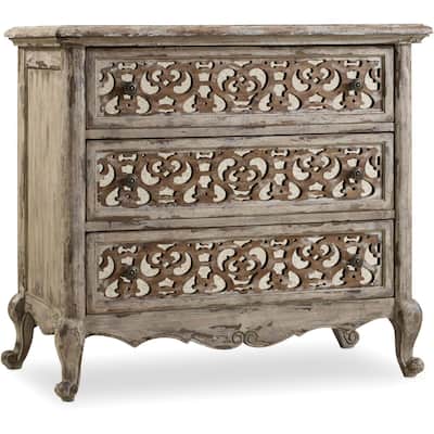 Hooker Furniture Chatelet 37" Wide Three Drawer French Farmhouse