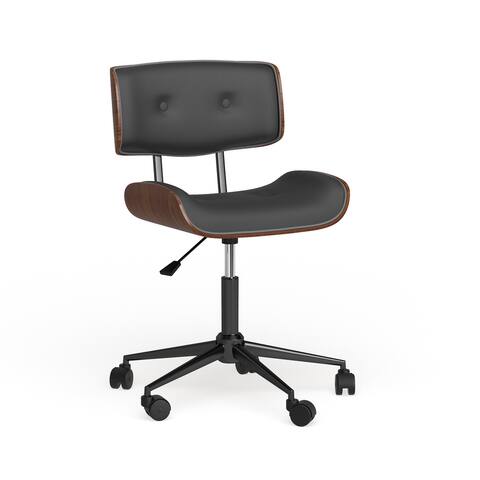Carson Carrington Leksand Simple Mid-century Modern Office Chair - N/A