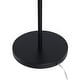 preview thumbnail 6 of 5, Taylor Black Floor Lamp