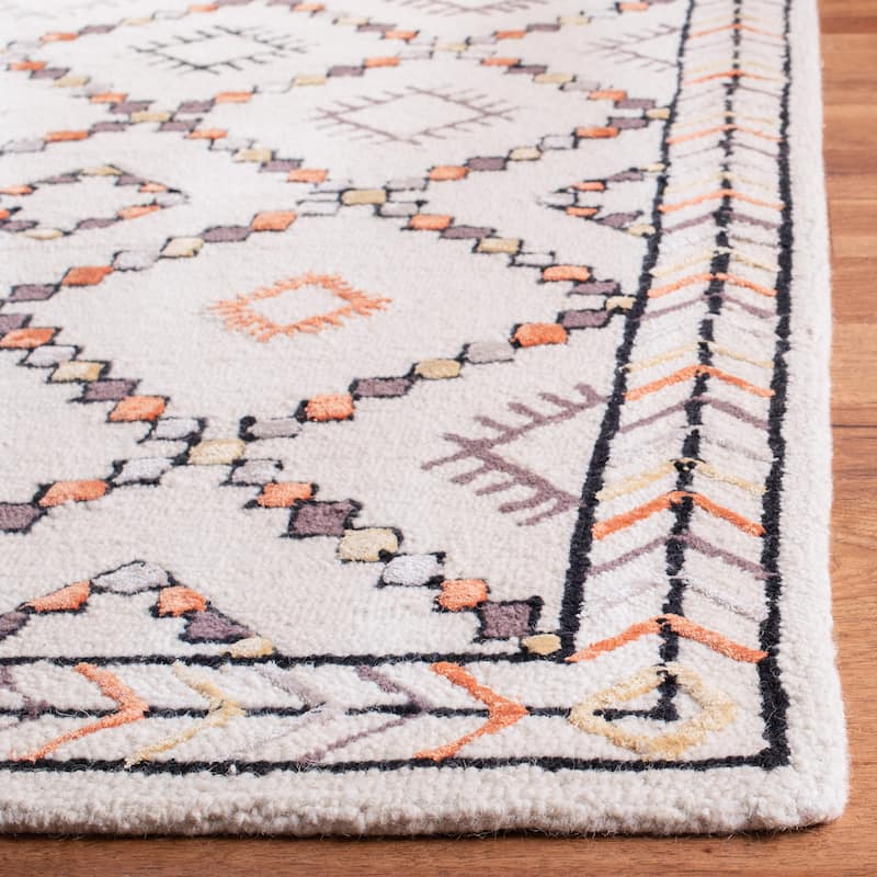 SAFAVIEH Handmade Bellagio Sarolta Trellis Wool Rug