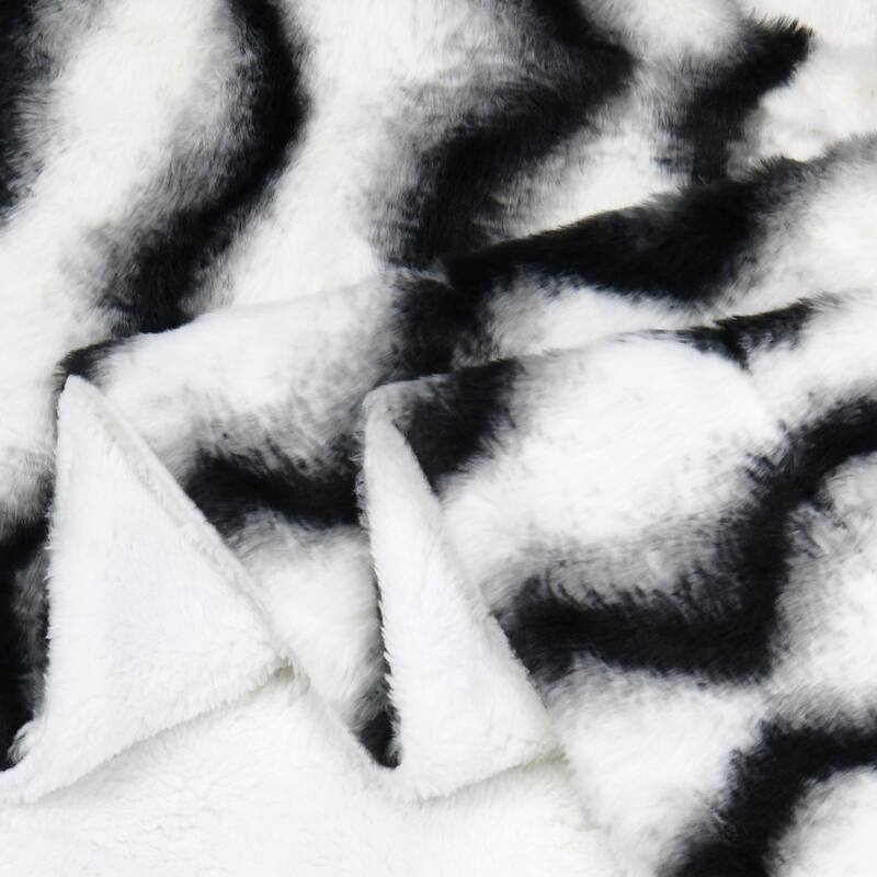 Irene FauxFur Throw with Sherpa Backing
