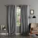 Solid Insulated Thermal Blackout Curtain Panel Pair - 52 x 84 - Dove Grey