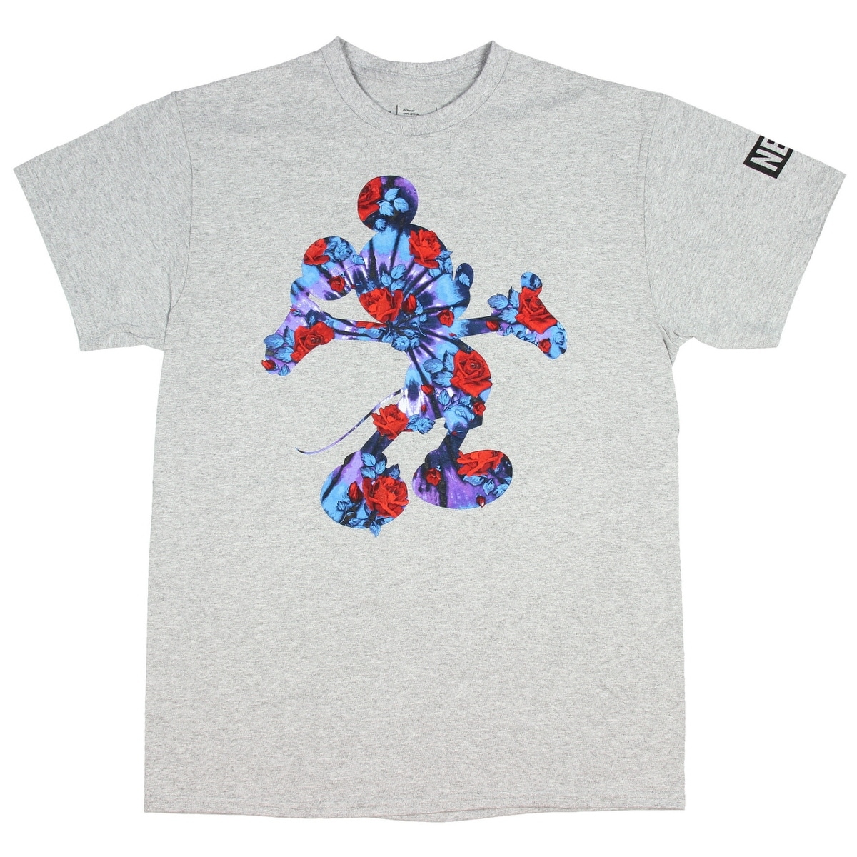 Shop Disney T Shirt Men S Neff Mickey Mouse Rose Silhouette