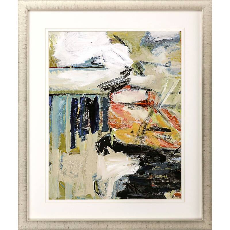 Mainstream I Framed Art Exclusive Giclee Under Glass - Multi-Color - 38 X 32 X 2