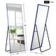 preview thumbnail 94 of 167, Dovelina Modern Full Length Floor Mirror - Freestanding Vanity Mirror for Bathroom or Living Space