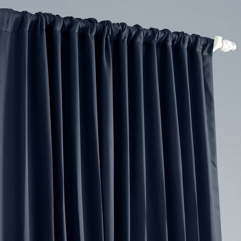 Exclusive Fabrics Extra Wide Room Darkening Curtain (1 Panel)