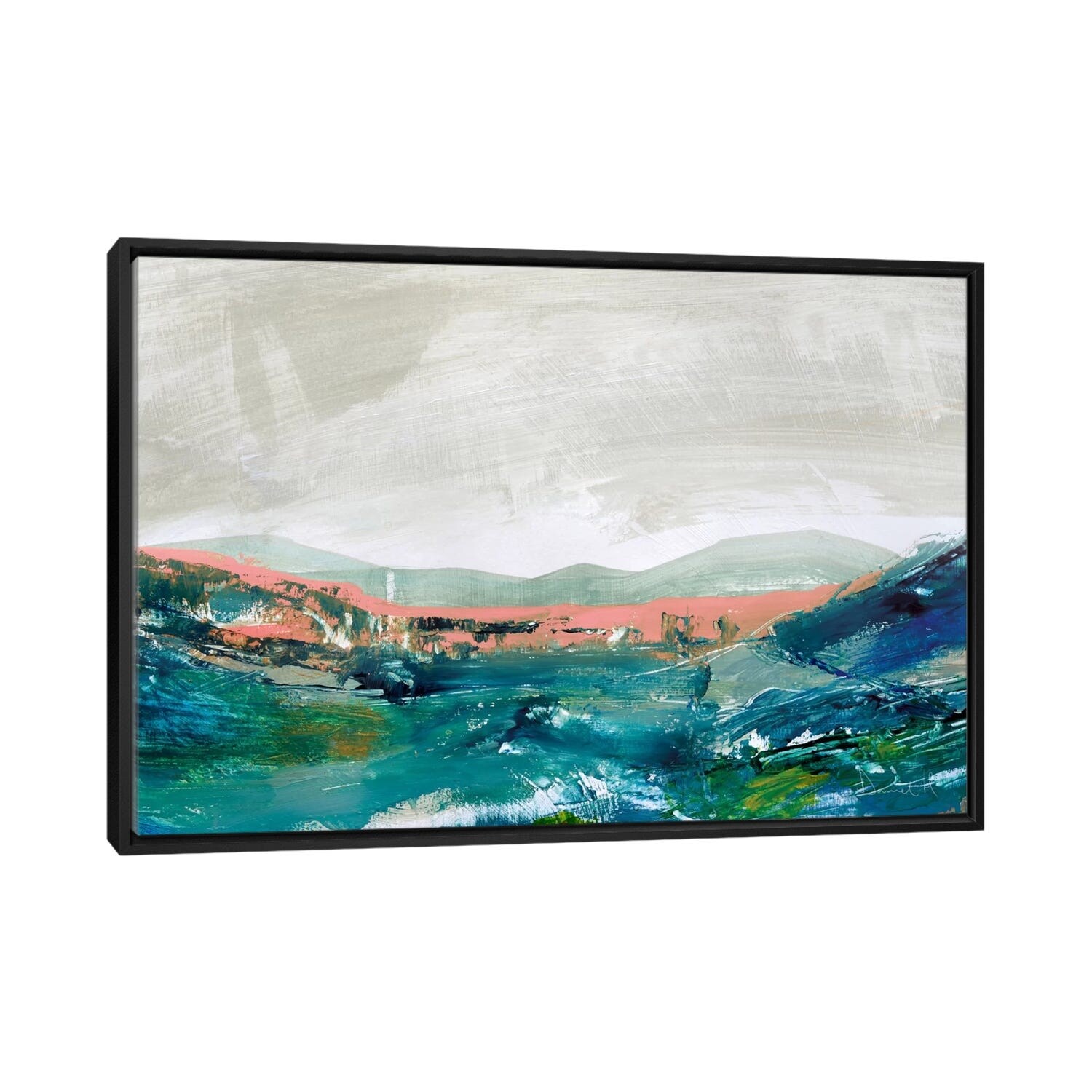 iCanvas Cornwall by Dan Hobday Framed Canvas Print - Bed Bath & Beyond -  36835008