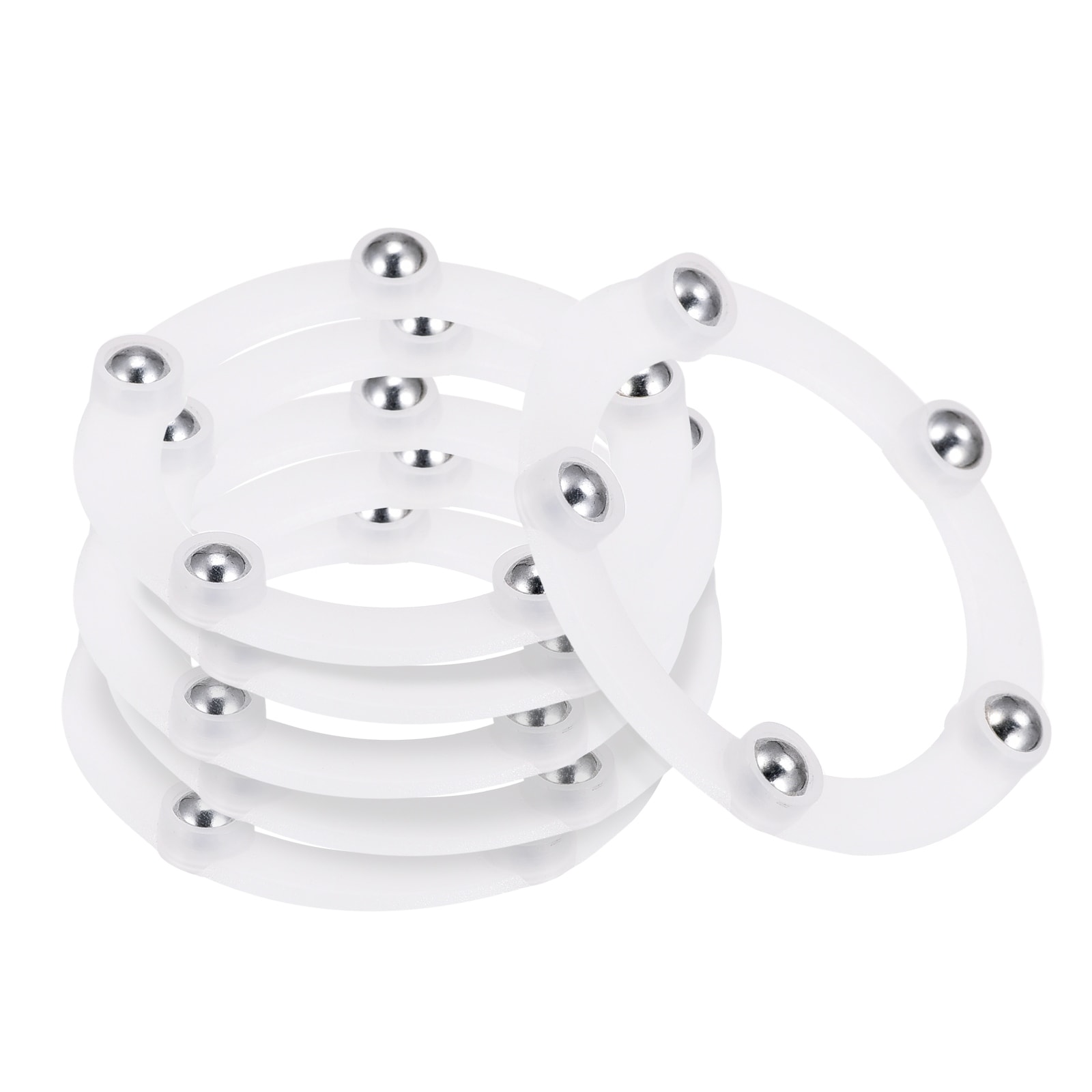 Rotating Swivel Stand with Steel Ball Lazy Susan Base Turntable Clear