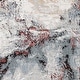 preview thumbnail 14 of 21, Livabliss Dahlia Abstract Marble Area Rug
