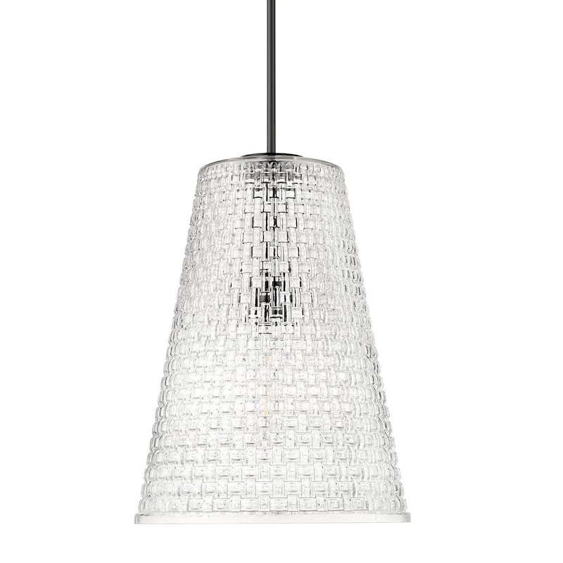 Millennium Lighting 20701 Saben 14" Wide Pendant - Matte Black