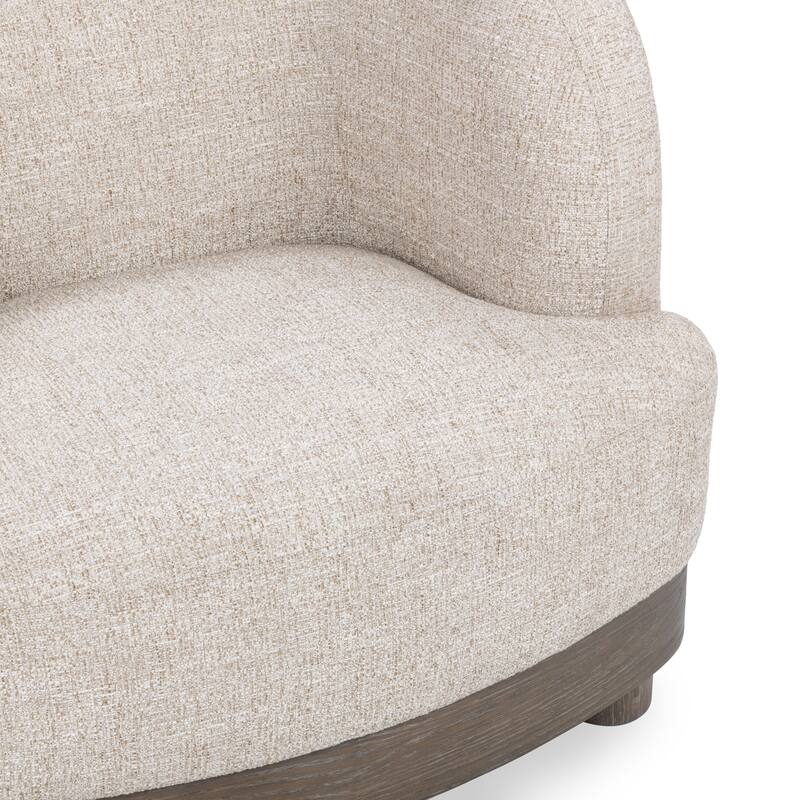 Classic Home Meera Upholstered Fabric Accent Chair