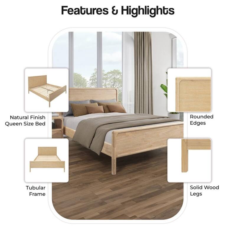 NPD Furniture Hansville Queen / King Bed Set