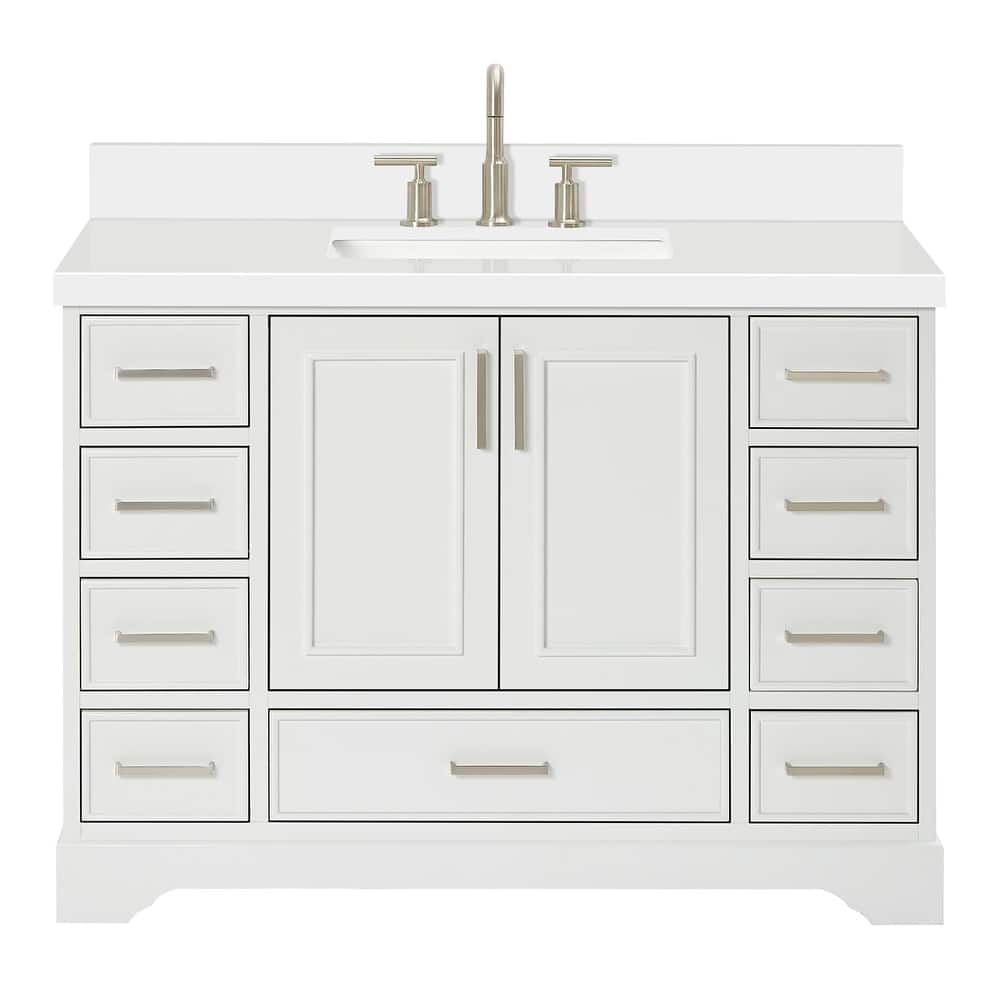 Ariel M049SWQRVO Stafford 48" Free Standing Single Basin Vanity Set