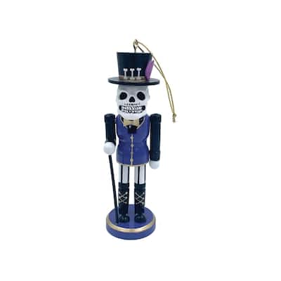 6" Day of the Dead Voodoo Nutcracker Ornament