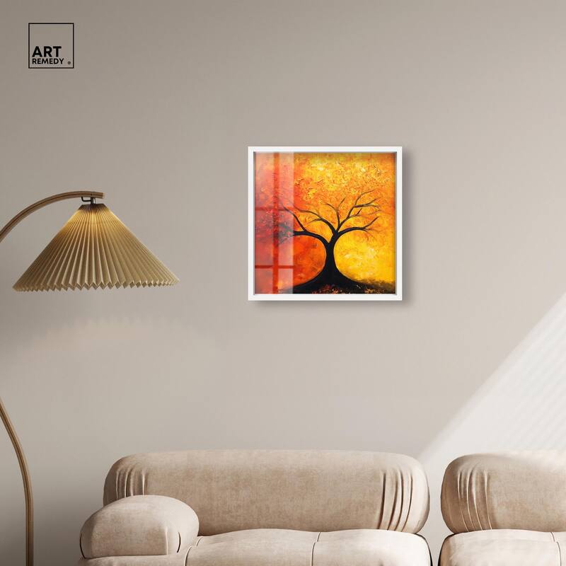 Tree of Opposites I Shadowbox by Art Remedy