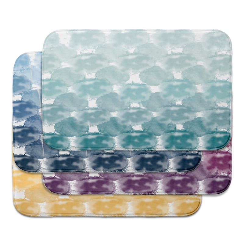 Beach Clouds Bath Mat