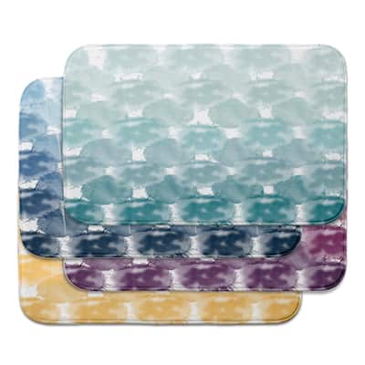 Beach Clouds Bath Mat